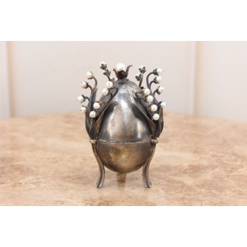 Carskie Srebrne Jajo - Jajko Perły - Chłopiec z Perła - pr 84