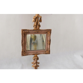 POTRÓJNE ZŁOTE LUSTRO - ZŁOTO 102x21cm 3 w 1