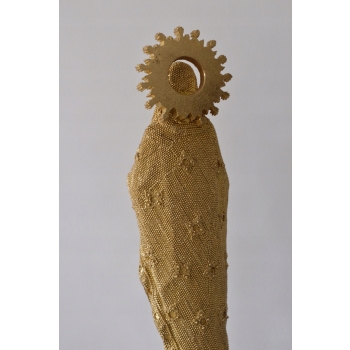 MATKA BOSKA OSTROBRAMSKA - ZŁOTA FIGURA MARIA 93CM