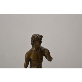 DAVID MICHELANGELO figura brąz POSTAĆ MITOLOGIA