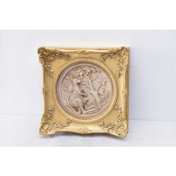 ALABASTER - OBRAZ ALABASTROWY 30cm KANGUR KANGURY