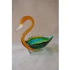 Szkło Murano Glass WENECKIE ŁABĘDŹ ŁABĄDŹ KOLOROWY