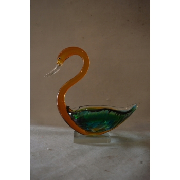 Szkło Murano Glass WENECKIE ŁABĘDŹ ŁABĄDŹ KOLOROWY