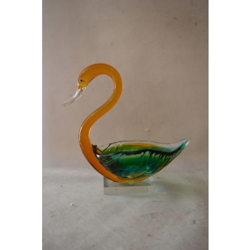 Szkło Murano Glass WENECKIE ŁABĘDŹ ŁABĄDŹ KOLOROWY