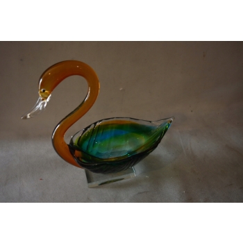 Szkło Murano Glass WENECKIE ŁABĘDŹ ŁABĄDŹ KOLOROWY