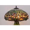 Lampa Witrażowa Styl Tiffany Glass witraż ZIELONA