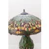 Lampa Witrażowa Styl Tiffany Glass witraż ZIELONA