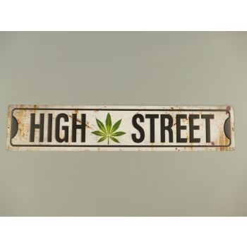 BLASZANY SZYLD - HIGH STREET THC