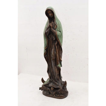 MATKA BOSKA - MARIA -FIGURA Z BRĄZU kapliczka 74CM