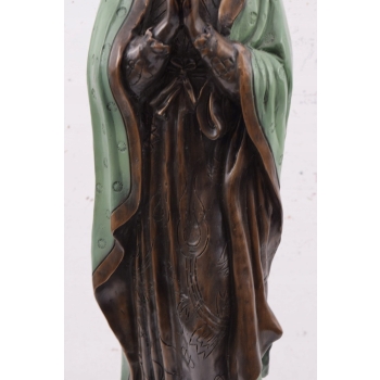 MATKA BOSKA - MARIA -FIGURA Z BRĄZU kapliczka 74CM