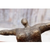 Tancerka Rubensowskie Kształty Figura z brązu
