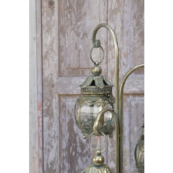 Latarnie Lampiony na świece Wiszące Lampy Vintage