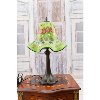 Lampa Stojąca Szkło Murano Style - Lampa Biurowa