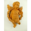 Żeliwna stara figura - anioł amor na ścianę zawieszka figurka cherubin