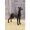 Pies Doberman - Figura Rzeźba z Brązu - Unikat