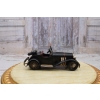 Metalowy Model Samochód -Czarny Cabrio Vintage Auto - Zabytkowy samochód