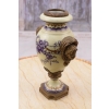 Porcelanowy Malowany Wazon - Twarze - Kwiaty - Waza - Amfora - Secesja
