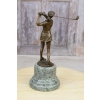 Golfistka Golf - Figura z Brązu Rzeźba Posąg - Prezent Golf