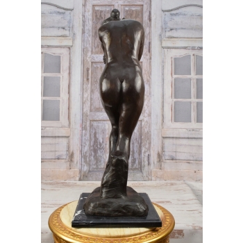 Auguste Rodin Ewa - Posąg Akt Kobiety - Sygn 1881 - Rzeźba Figura z Brązu