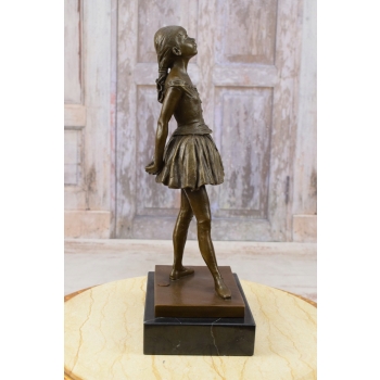 Dziewczynka Art Deco - Figura Rzeźba z Brązu Prezent