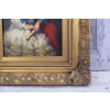 Francuska Arystokratka w Sukni - Obraz Olejny - Piękna Rama