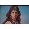 Portret - Al-Kahina – Królowa Pustyni - Obraz Olejny - Piękna Rama