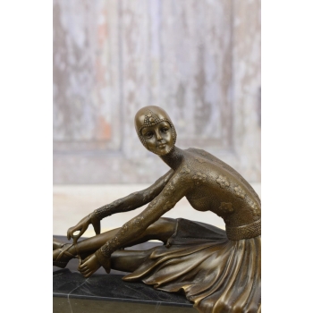 Demetre Chiparus - Tancerka Starfish Baletnica - Figura z Brązu Rzeźba
