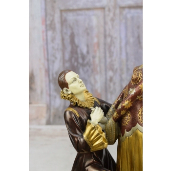 Demetre Chiparus - Everlasting Love - Para Tancerzy - Figura z Brązu