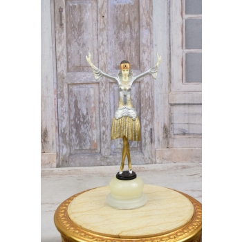 P. Phillip - Tancerka w Turbanie - Figura z Brązu Rzeźba