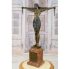 Demetre Chiparus - Tancerka z Szalem - Unikalna Figura Rzeźba z Brązu 84cm