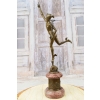Merkury Hermes - Patron Handlu Biznesu Interesu - Figura Rzeźba z Brązu