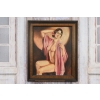 Tamara de Łempicka - Art Deco Obraz - Akt Kobiety - stary obraz