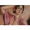 Tamara de Łempicka - Art Deco Obraz - Akt Kobiety - stary obraz