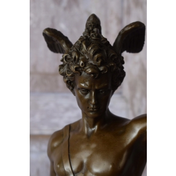 PERSEUSZ I MEDUZA - Perseusz - Meduza - figura z brązu rzeźba