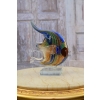 Szkło Murano Style - Kolorowa Rybka - Figura Prezent Włoski