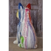 KOLOROWY Pies Buldog - GRAFFITI - NOWOCZESNA FIGURA - Dekoracja
