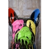 KOLOROWY Pies Buldog - GRAFFITI - NOWOCZESNA FIGURA - Dekoracja Prezent