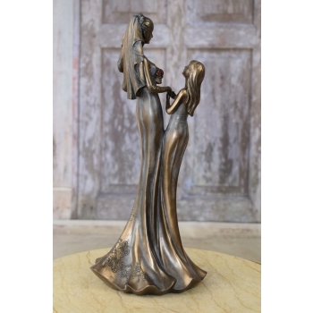 Druhna - Panna Młoda - Ślub Wesele - Dekoracja Statuetka Figura - Prezent
