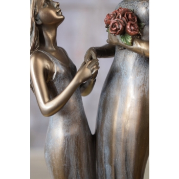 Druhna - Panna Młoda - Ślub Wesele - Dekoracja Statuetka Figura - Prezent
