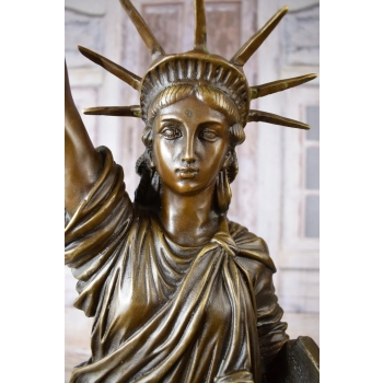 Statua Wolności USA - Bogini - Symbol Nowego Yorku - Rzeźba z Brązu