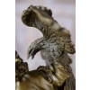 Prometeusz na Skale z Orłem - Mitologiczny Posąg - Figura z Brązu - Rzeźba