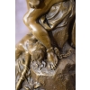 Prometeusz na Skale z Orłem - Mitologiczny Posąg - Figura z Brązu - Rzeźba
