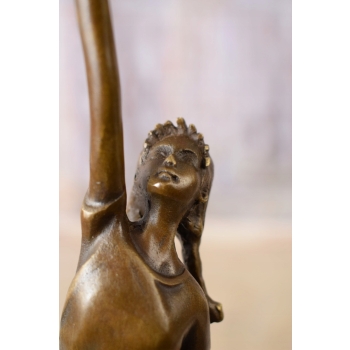 Dziewczyna z Balonami - BANKSY - Nowoczesna Statuetka - Figura z Brązu