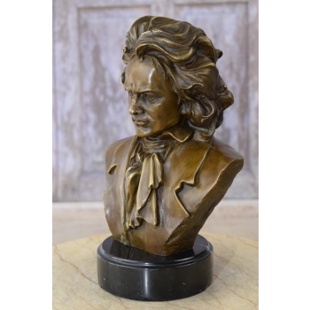 Ludwig Van Bethoveen - Popiersie - Kompozytor Muzyk - Figura z Brązu