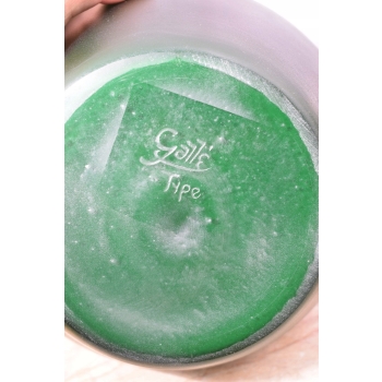 Wazon Emile Galle Style - Grube Szkło - Rośliny - Sygnowany Prezent