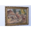 Wojciech Kossak - Wesele Krakowskie - Polski Stary Obraz Olejny 127x89cm