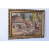 Wojciech Kossak - Wesele Krakowskie - Polski Stary Obraz Olejny 127x89cm