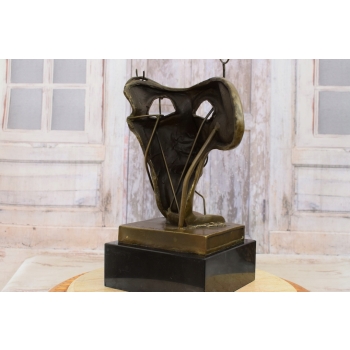 Nowoczesna Rzeźba Twarz - Maska - Figura z Brązu Salvador Dali