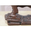 Byk z Żeliwa - Groźny Byk - Figura z Żeliwa - Dekoracja