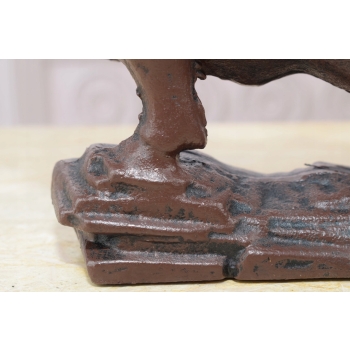 Byk z Żeliwa - Groźny Byk - Figura z Żeliwa - Dekoracja